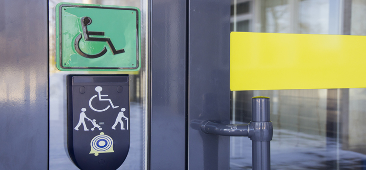 automatic handicap door opener in Pinole